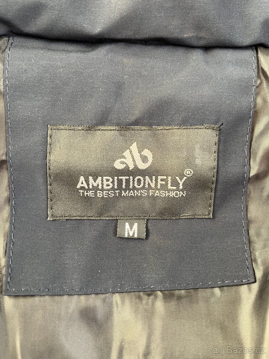 Delší pánská zimní bunda - 5