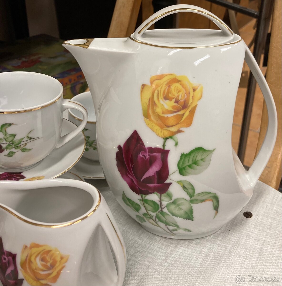 Porcelanova souprava na caj kavu zn.Por-ker - 5