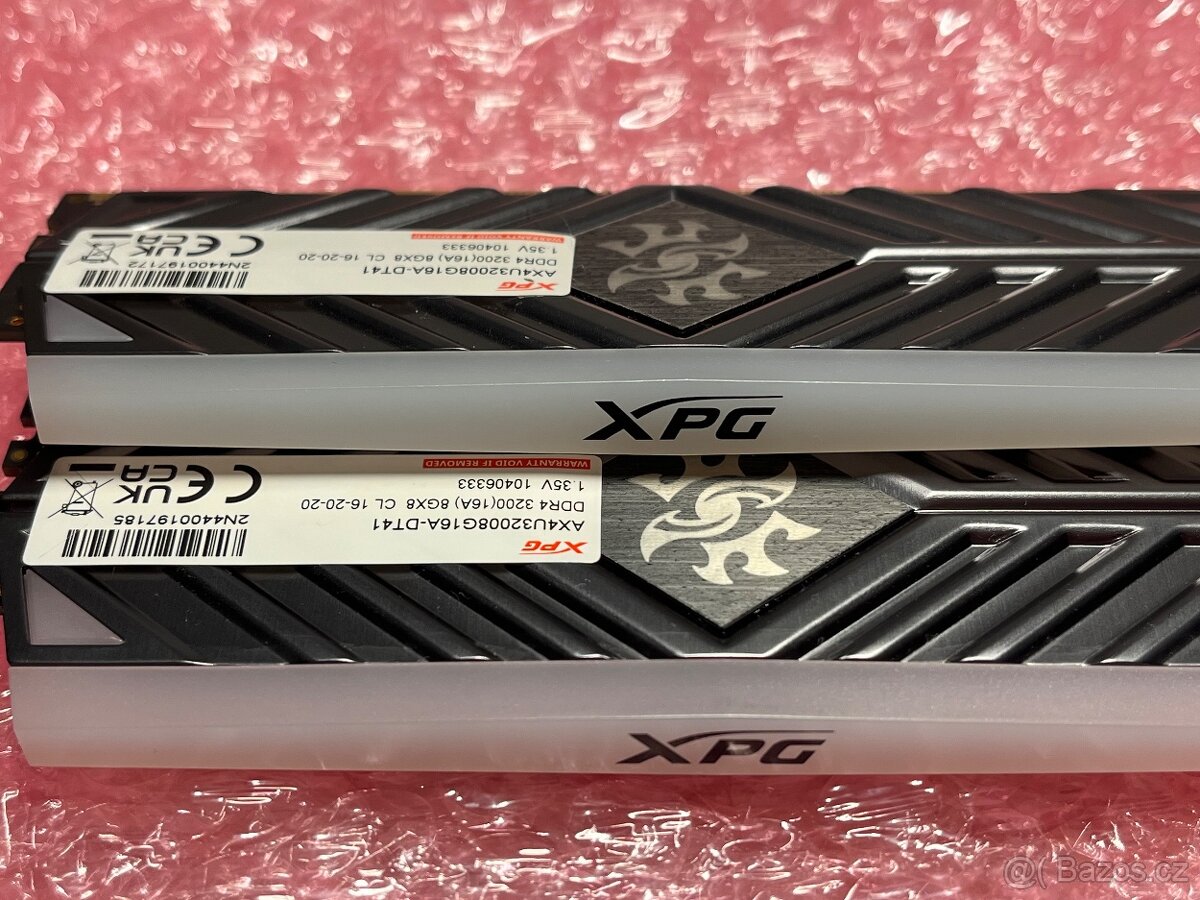 Adata XPG D41 RGB 2x16Gb DDR4 3200mhz CL16 - 5