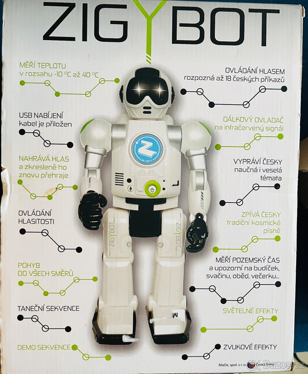 Zigybot inteligentní robotická hračka - 5