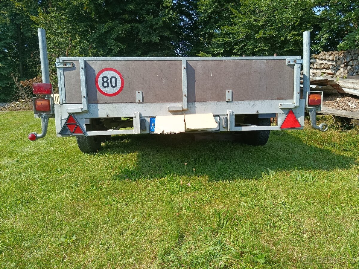 Brzděný dvouosý přívěs - 5