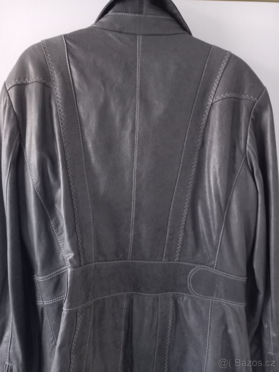 Kožená bunda značky BIBA/NOVÁ - 5