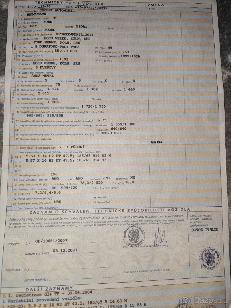 Ford Focus díly - 5