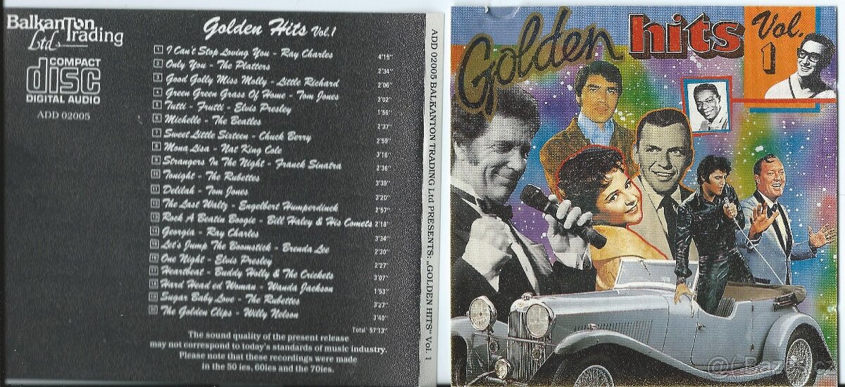 CD-PRODÁM VĚTŠÍ MNOŽSTVÍ ORIGINÁL CD 02/10 - 5