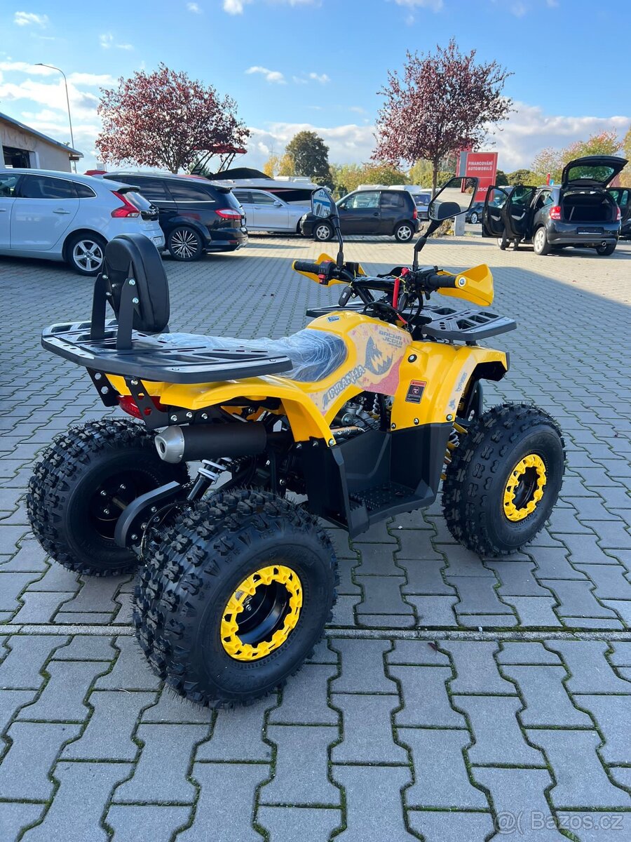 Dětská čtyřkolka Piranha Veyron 125cc 1G8 - žlutá