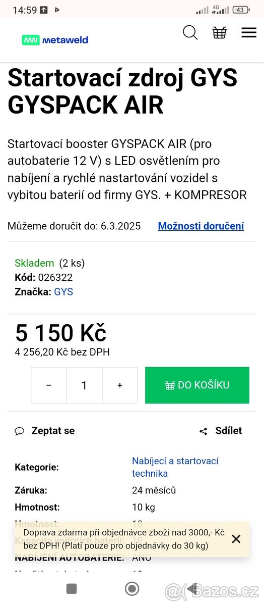 Startovací zdroj - 5