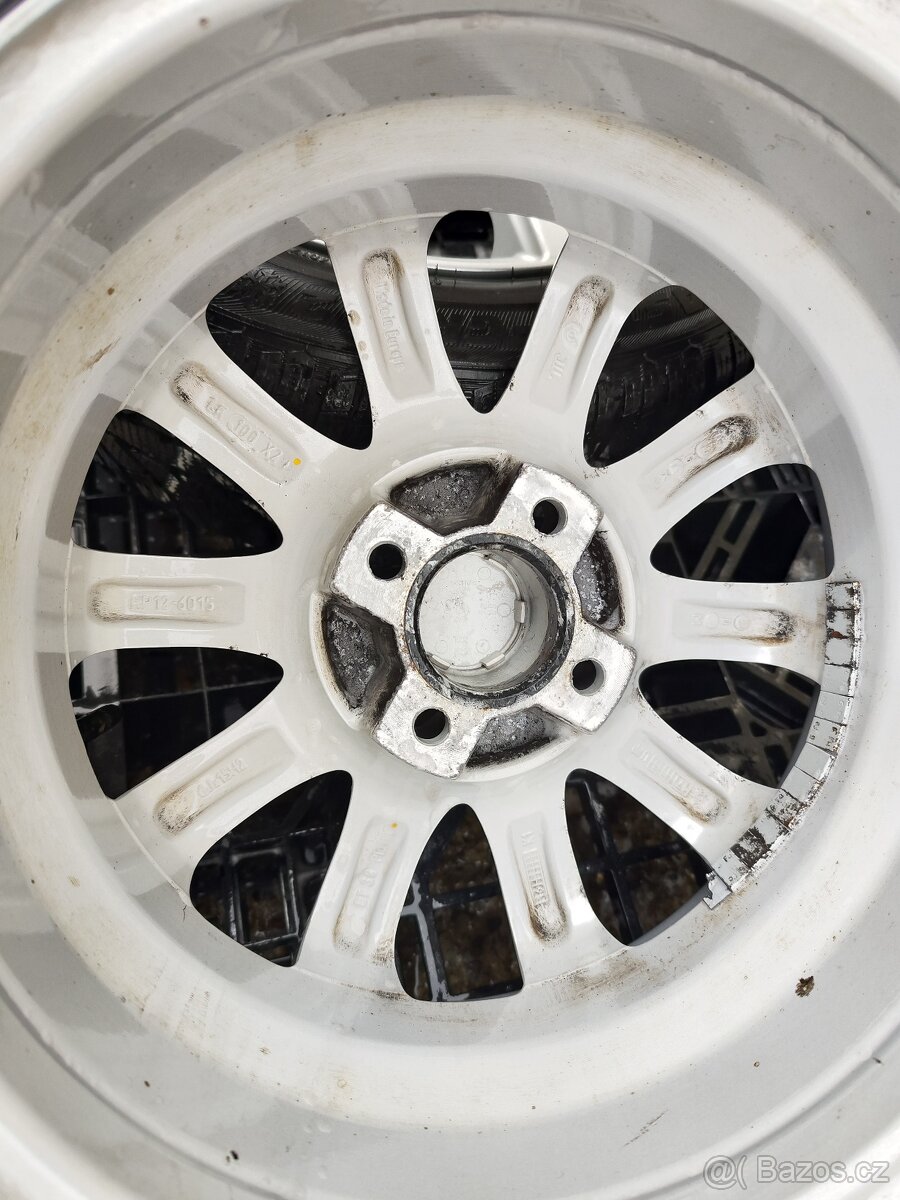 Alu Sada = 4x100 = PLATIN/MINI = s pneu =185/60 R15 - 5