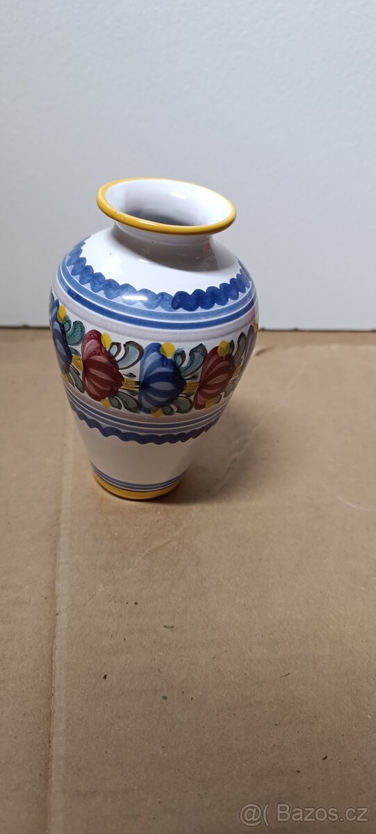 porcelánová váza, Modranská keramika - 5