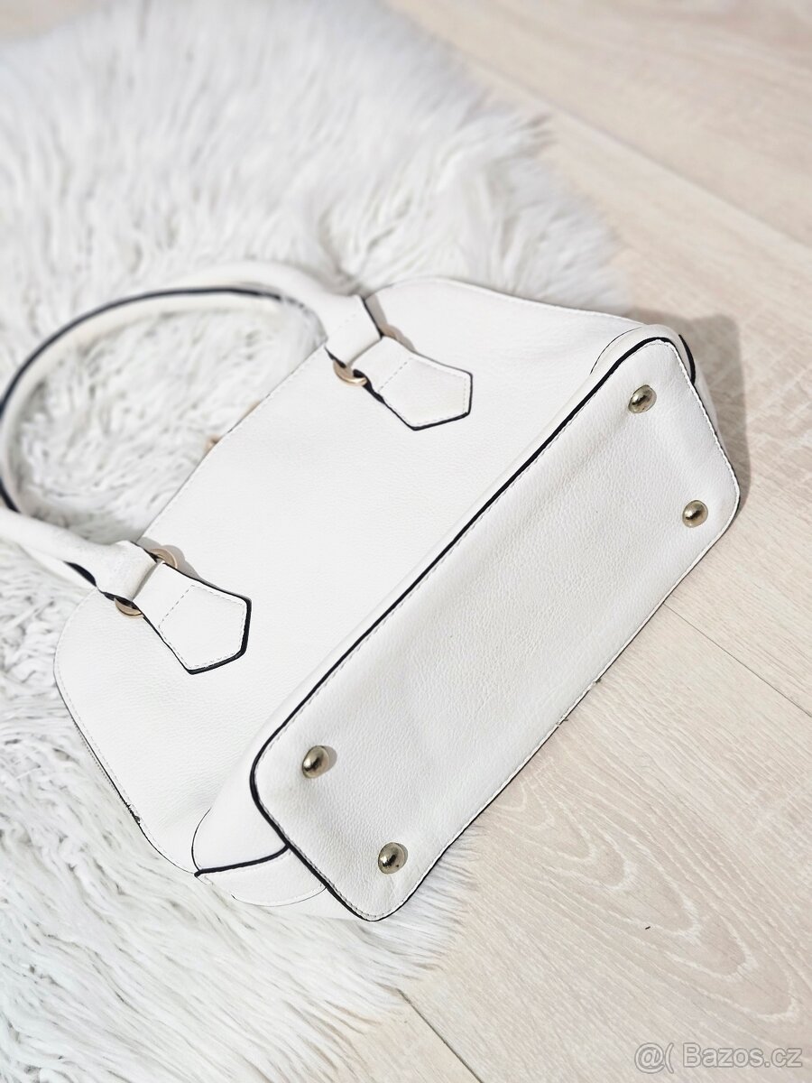 Bílá crossbody kabelku - 5