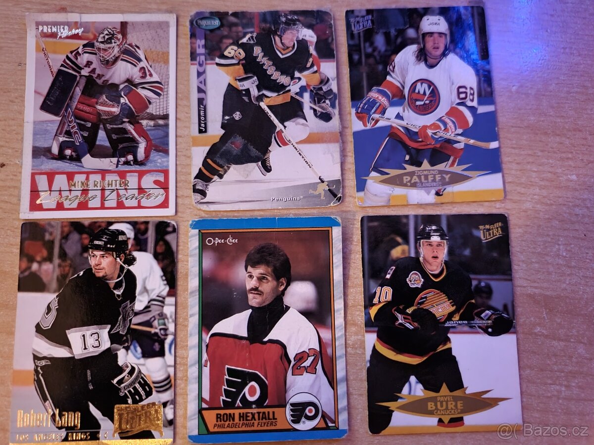 Hokejové kartičky. - 5