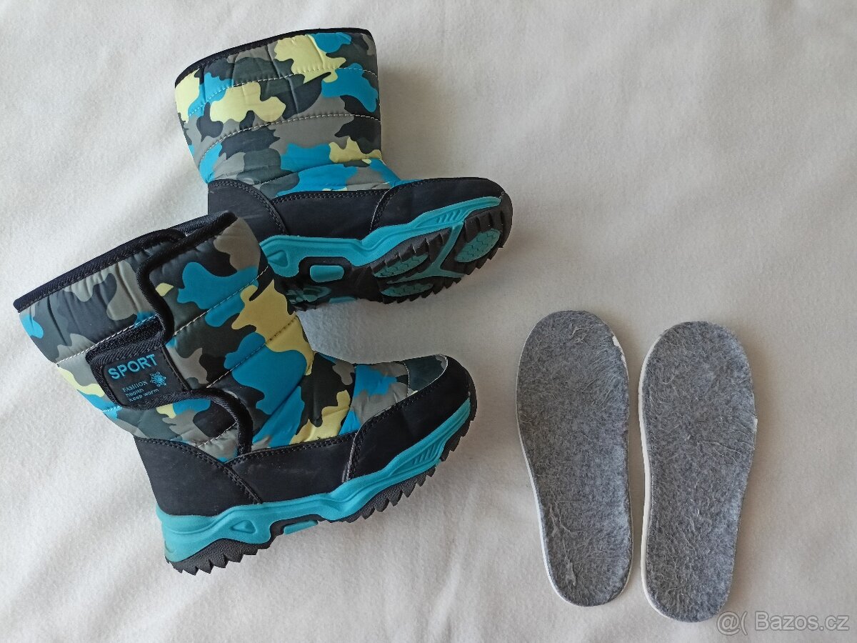 Dětské zimní boty, vel.32 - 5
