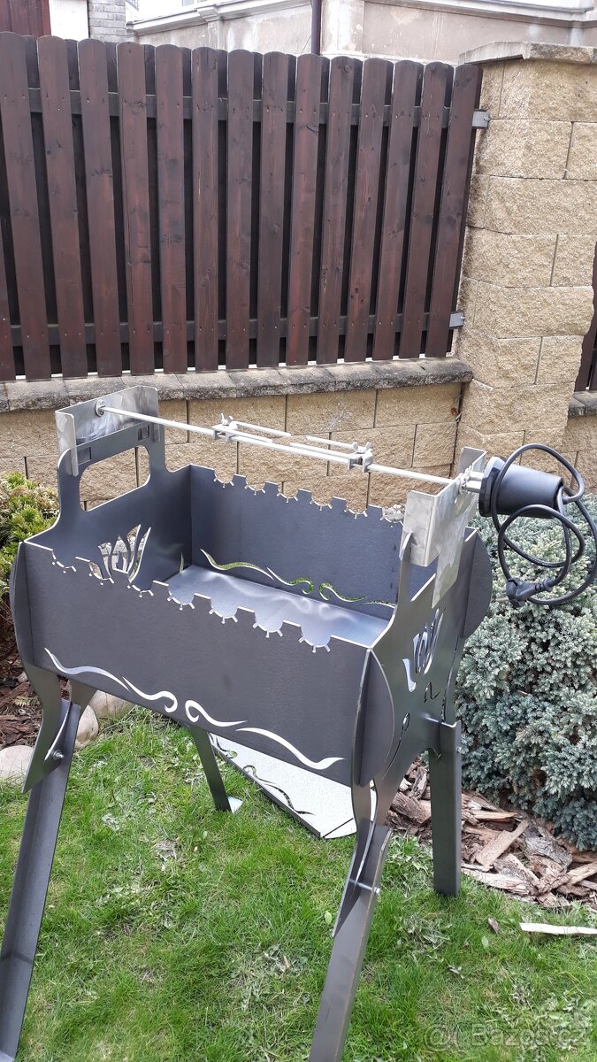 Gril skládací“TOURIST XXL” - 5