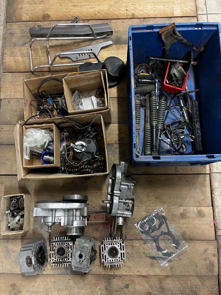 Babetta 210 pojizdna+ náhradní díly- AKCE VÍKEND 11.499,- - 5