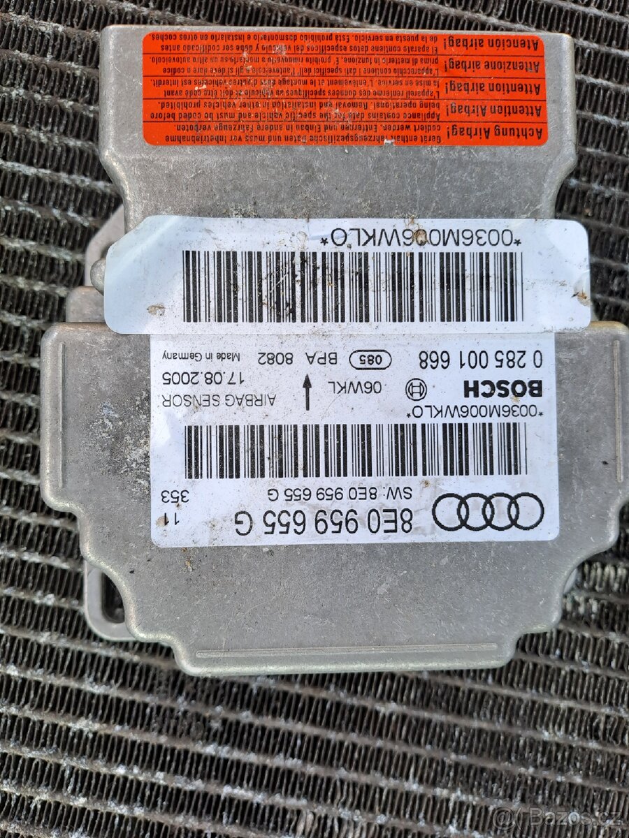 Náhradní díly na Audi A4 - 5