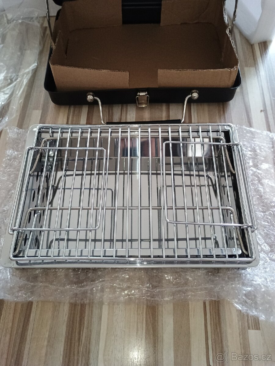 Přenosný kufříkový gril - 5