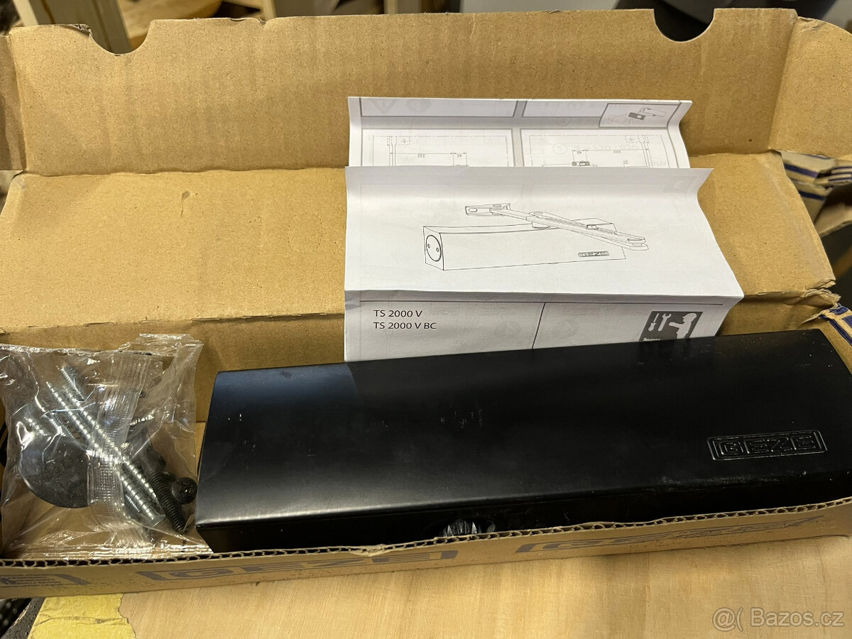 Nový samozavírač dveří - černý - 5