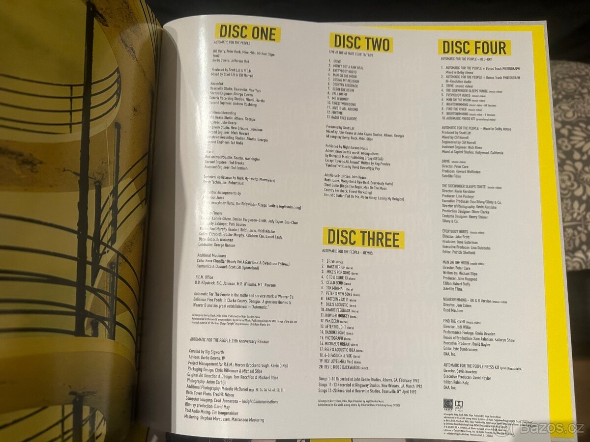 CD box set R.E.M. – Automatic for the People - 5