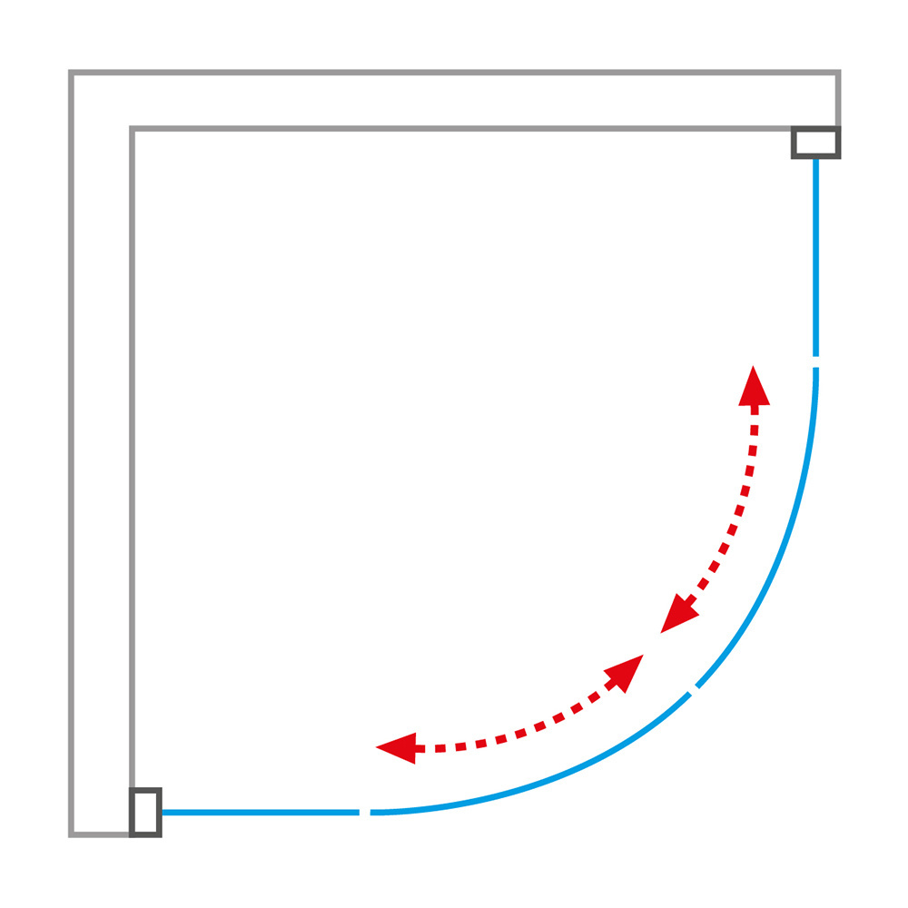 sprchový kout CR 2/800 - 5