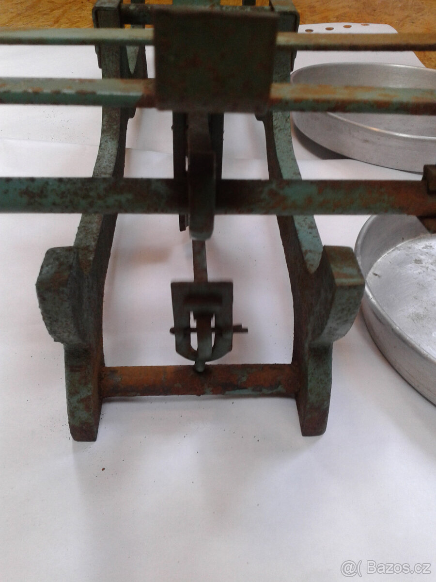 Starožitná váha - k renovaci - 5