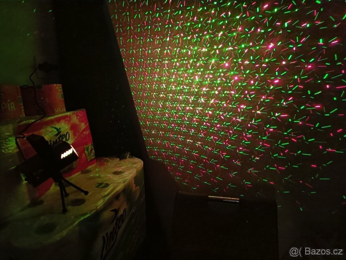 Disco Laser - Mini laserový projektor - 5