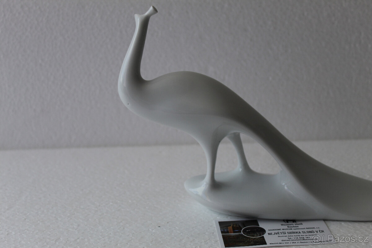 páv - Jaroslav Ježek – kolekce „Brusel“ - Royal dux - 5