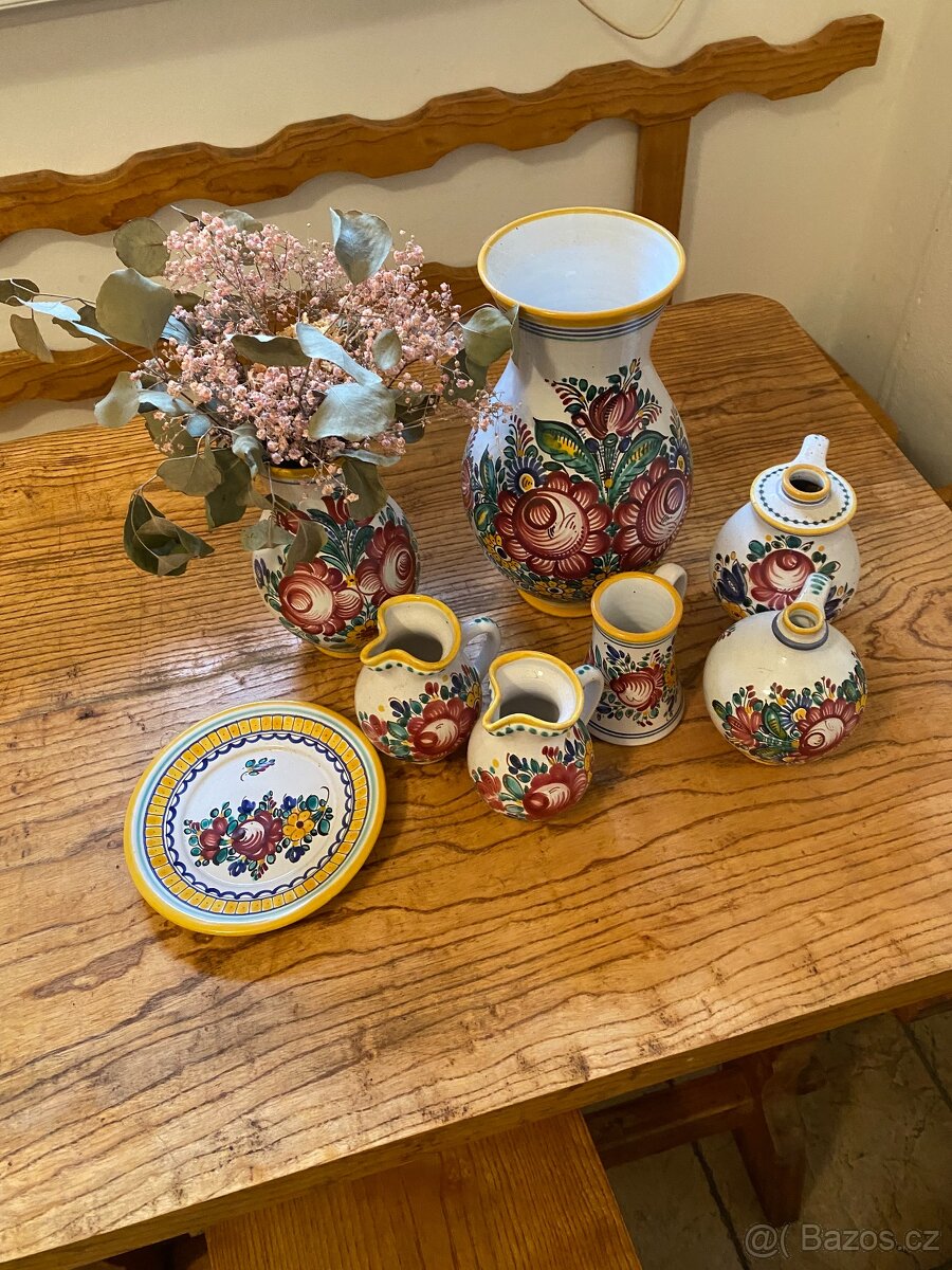 Sada malované keramiky - 5