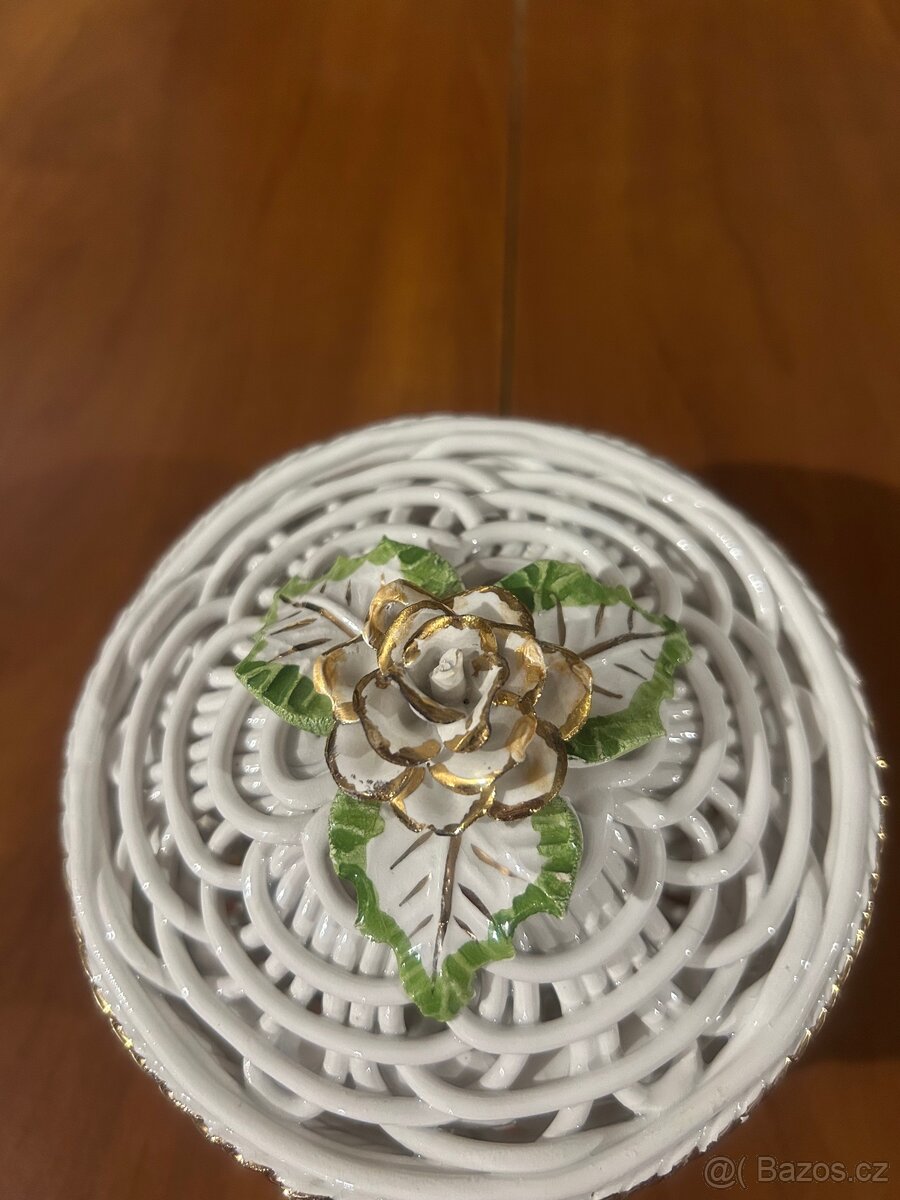 Porcelánová Dóza s víčkem (Německo) - 5