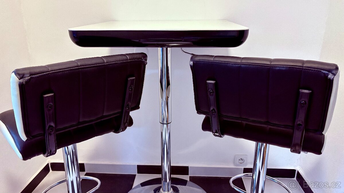 Barový set - stůl a židle - 5