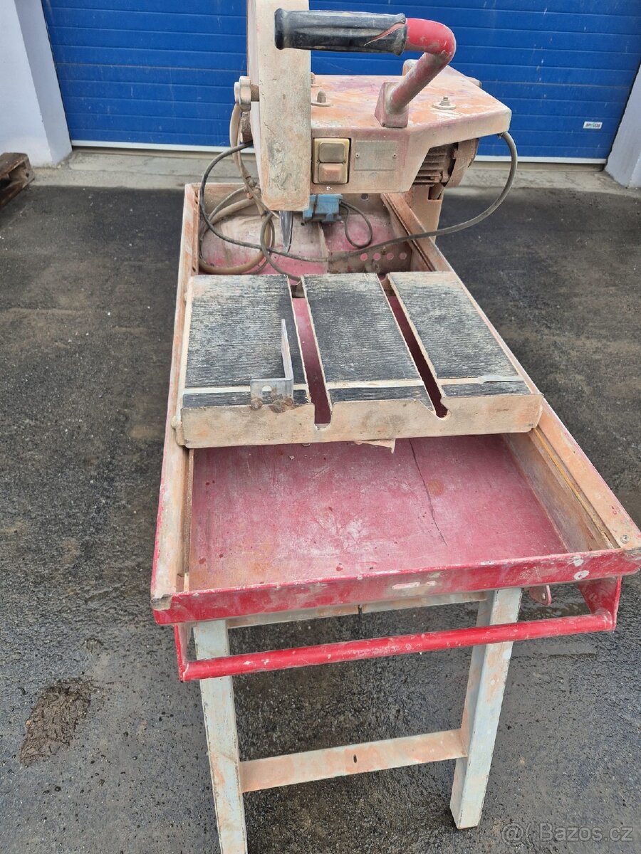 Stolová řezačka na zámkovou dlažbu / beton / cihly - 5