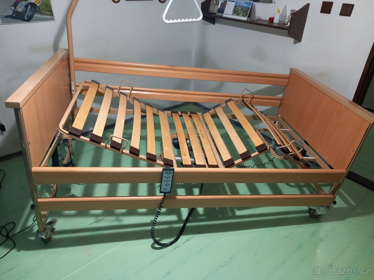 Polohovací lůžko+rošt+antidekubitní matrace - 5