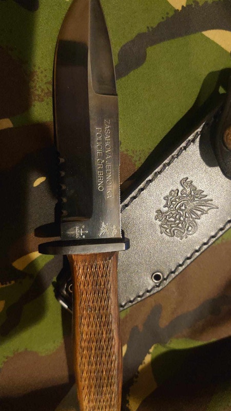 Nůž Maďarič Dragon Zásahová jednotka Brno ne Uton - 5