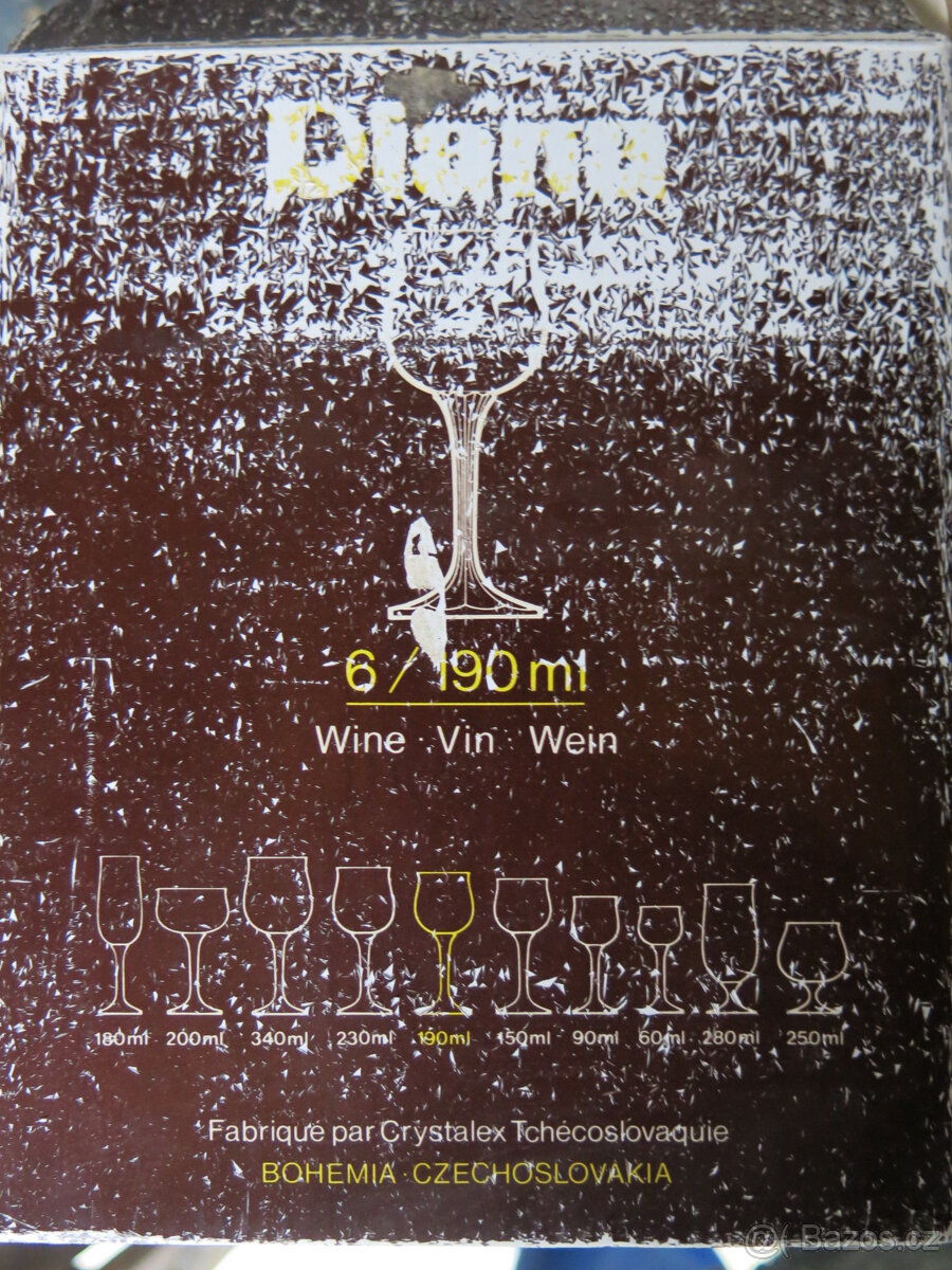 Skleničky na víno 190 ml - 5