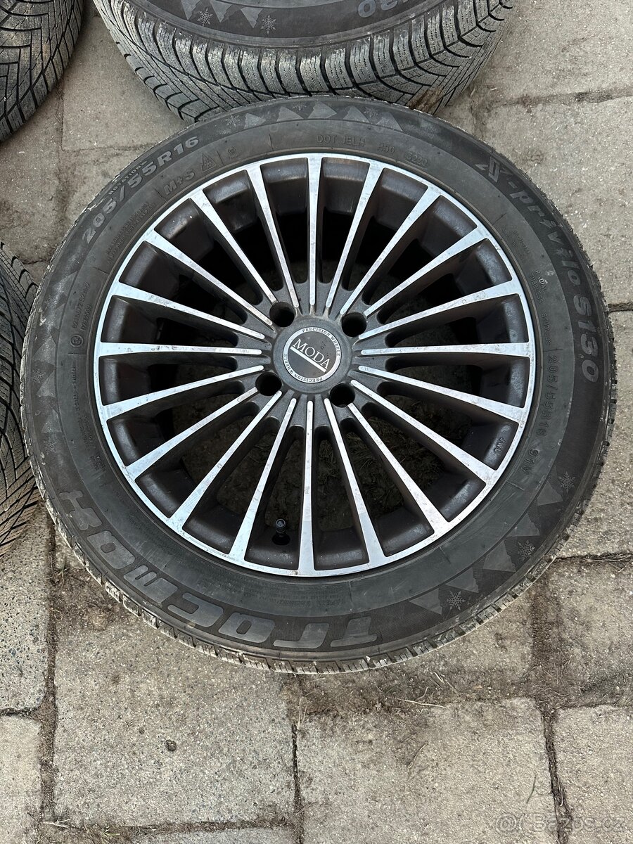 ALU 4x108 MODA Precision Wheels + Šrouby - 5