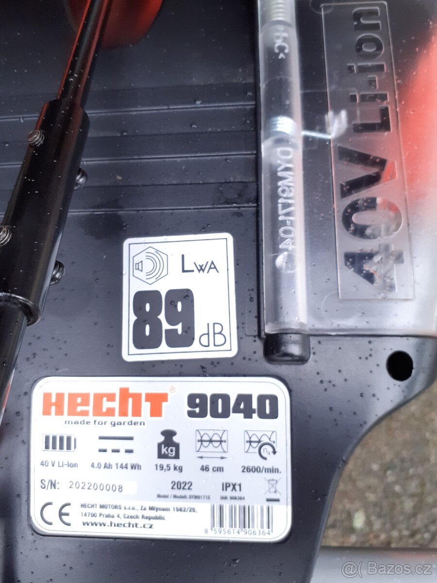 akumulátorová sněhová fréza - 5