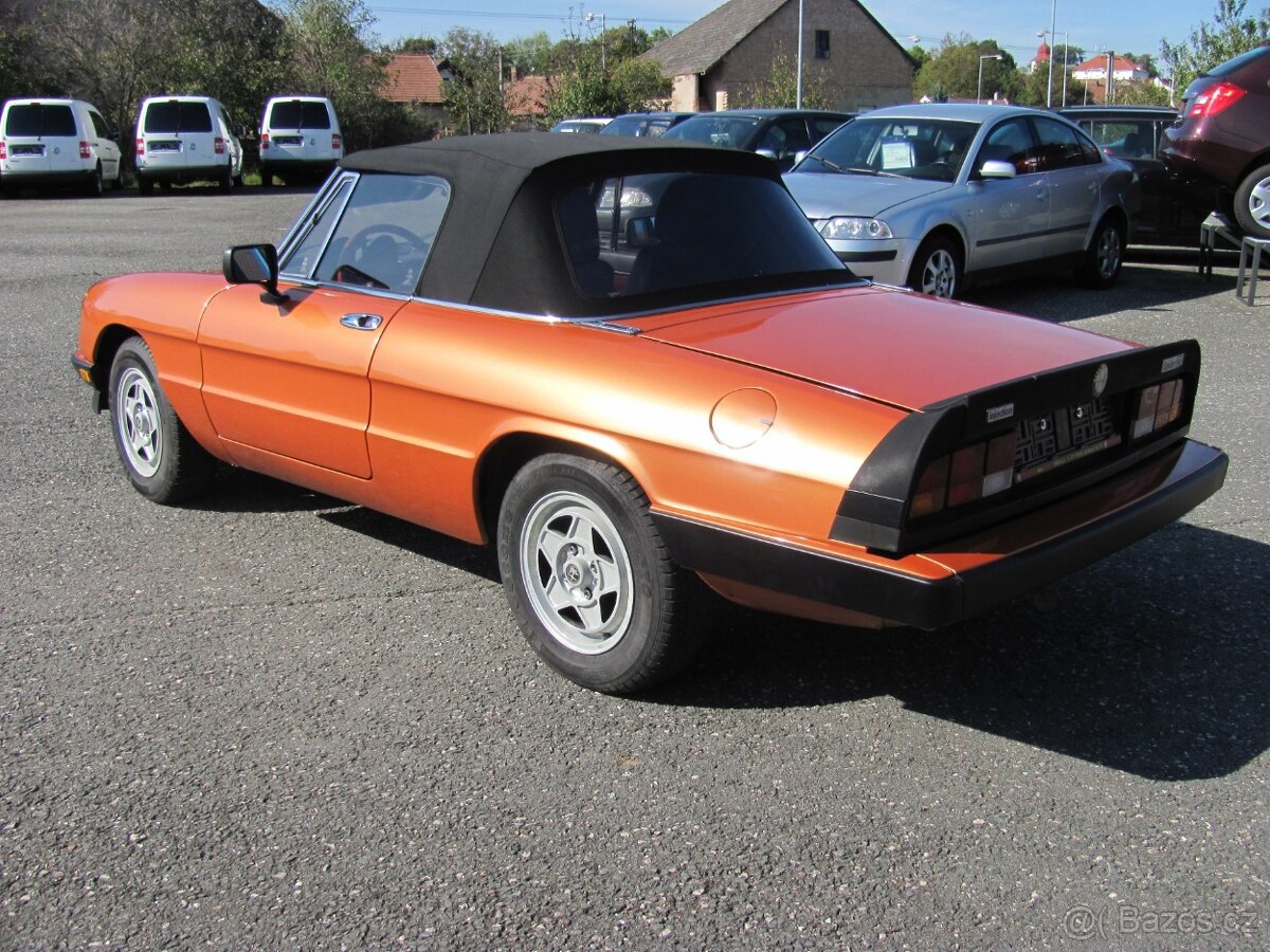 Alfa Romeo 2,0i Spider r.v. 1984, 94kW - 5