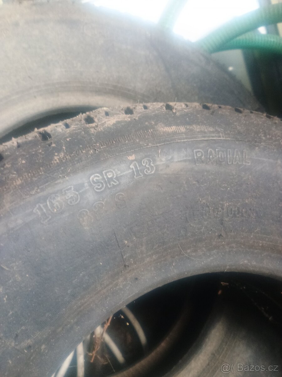 2x plášť 165r13 - 5