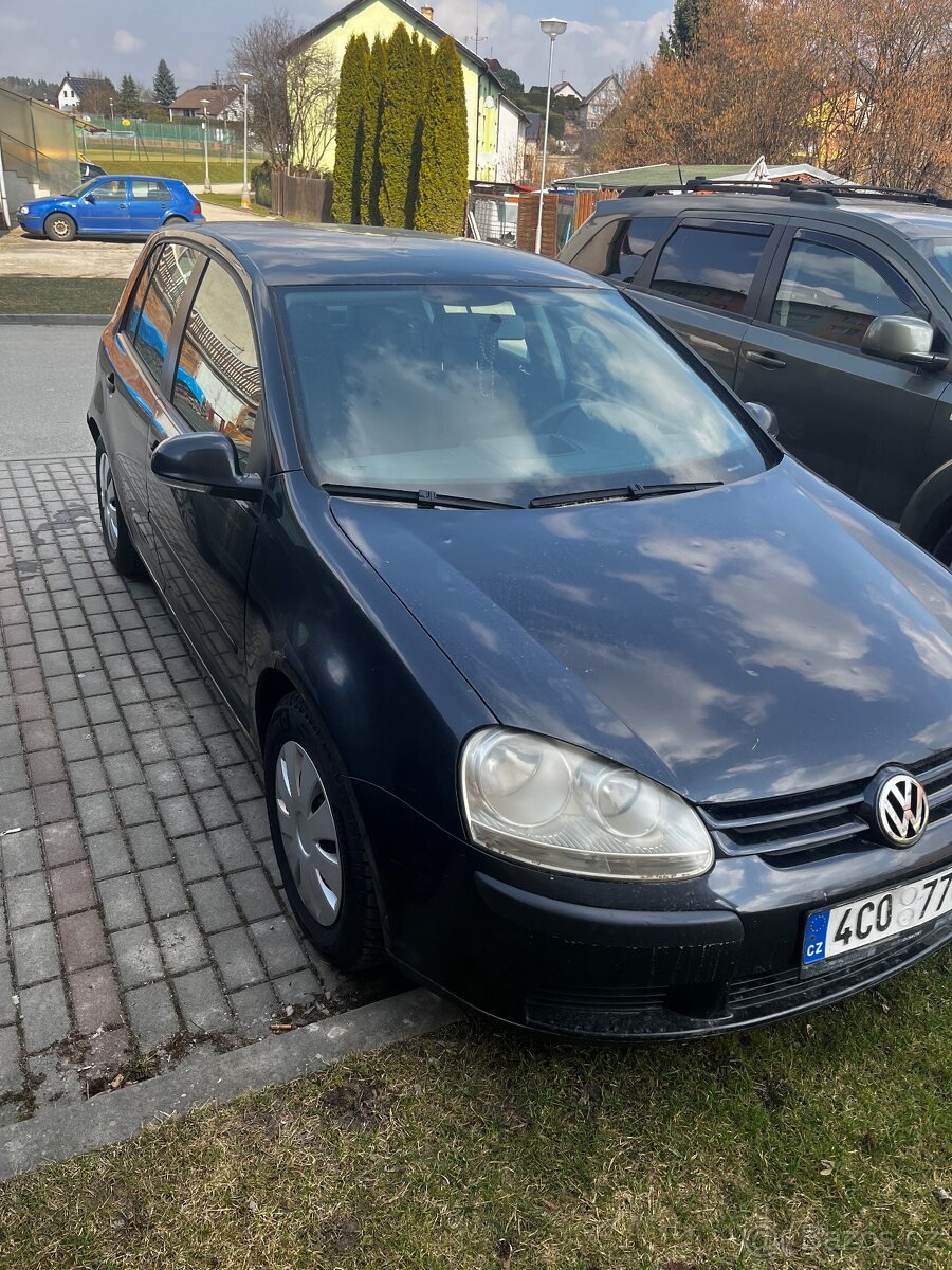 Golf 5 1.9 tdi 77kw - nepojízdný - 5