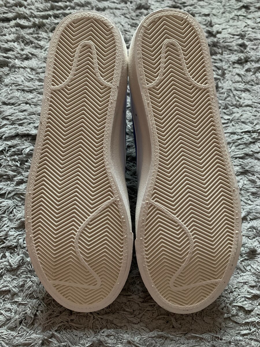 Nike Blazer Mid 77 White/Blue/Black - 5