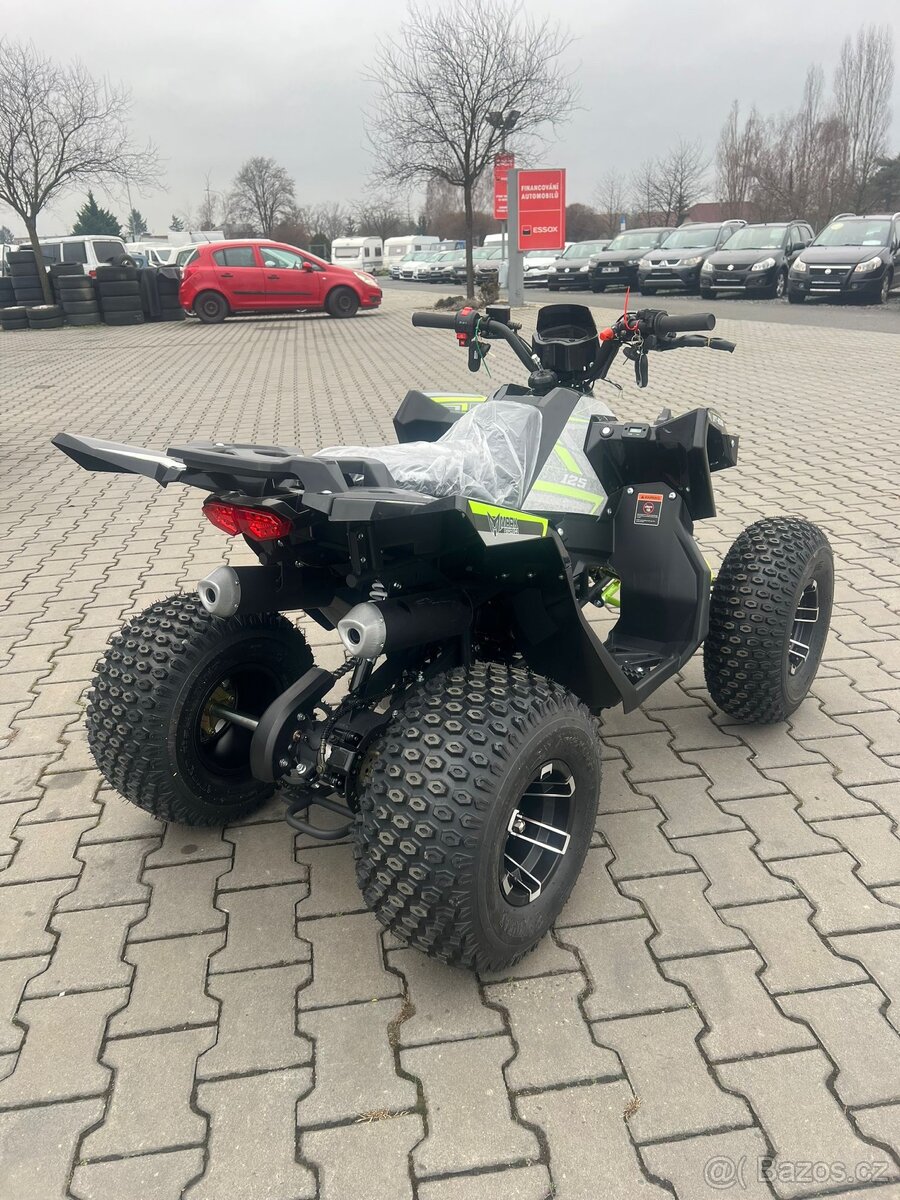 Dětská čtyřkolka FUN 125cc 3G8 - zeleno černá