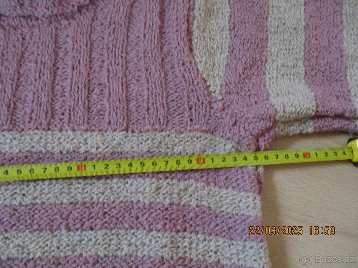 Dámský ručně pletený rolák - 5