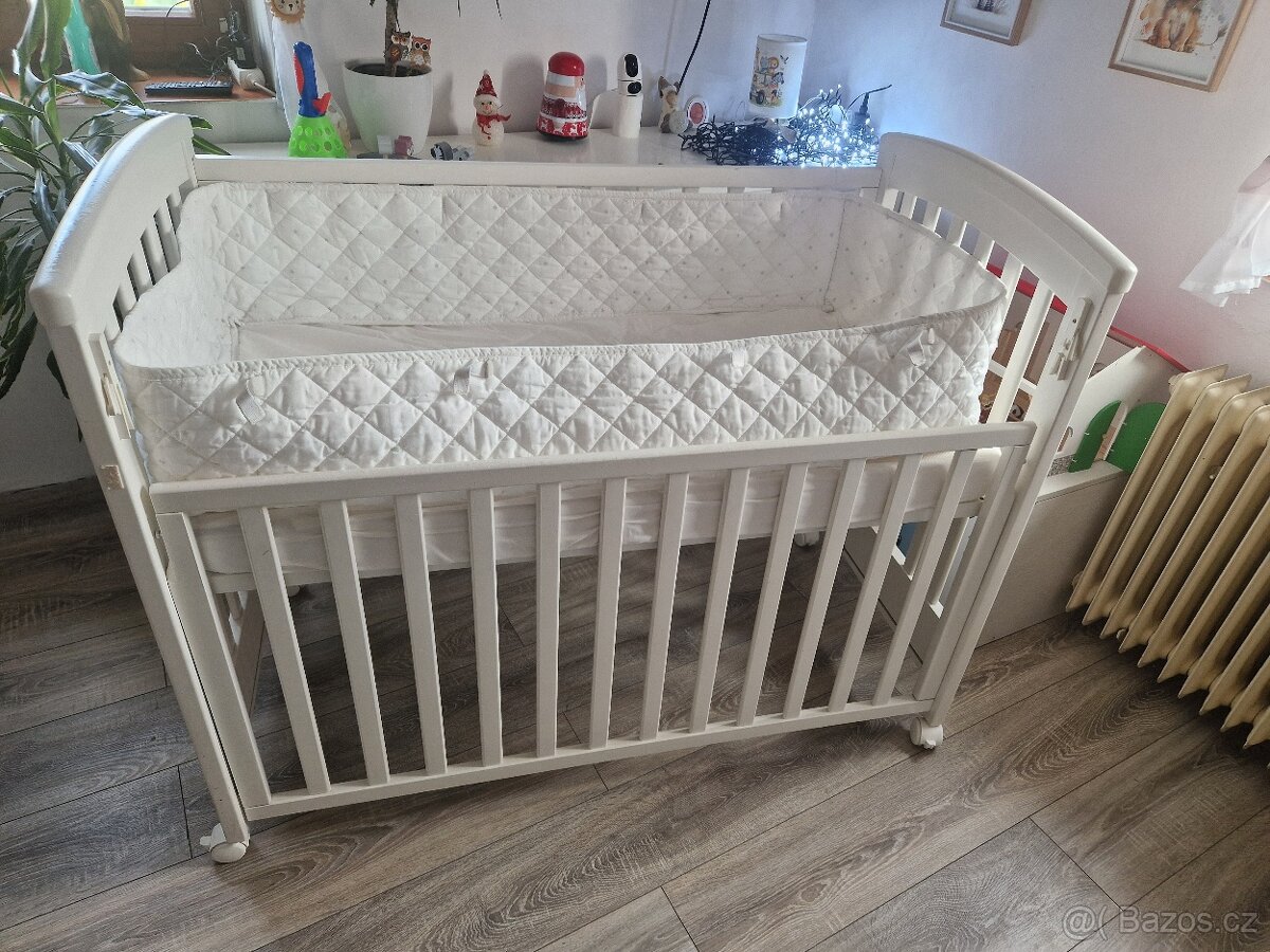 Dětská postýlka Scarlett Laura 120x60 cm - 5