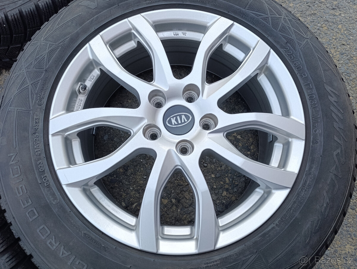 5x114,3 Kia Sportage / Sorento 7Jx17" ET47 alu disky - 5
