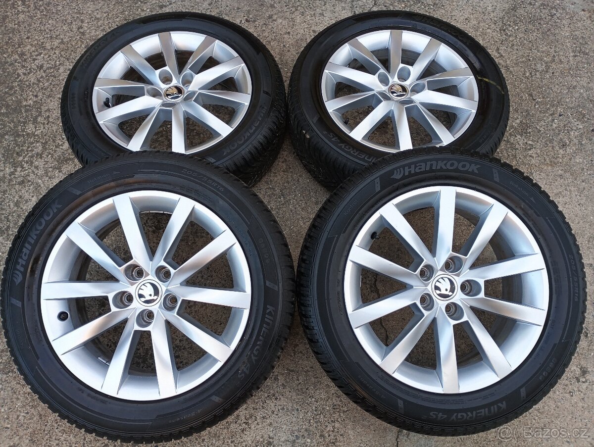 Originální zimní kola Alaris Škoda Scala, Kamiq 5x100 R16 - 5