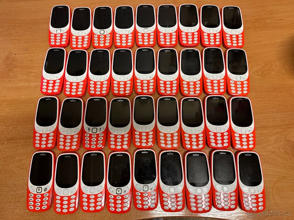 NOKIA 3310 na dvě SIM karty - originální baterie a nabíječka - 5