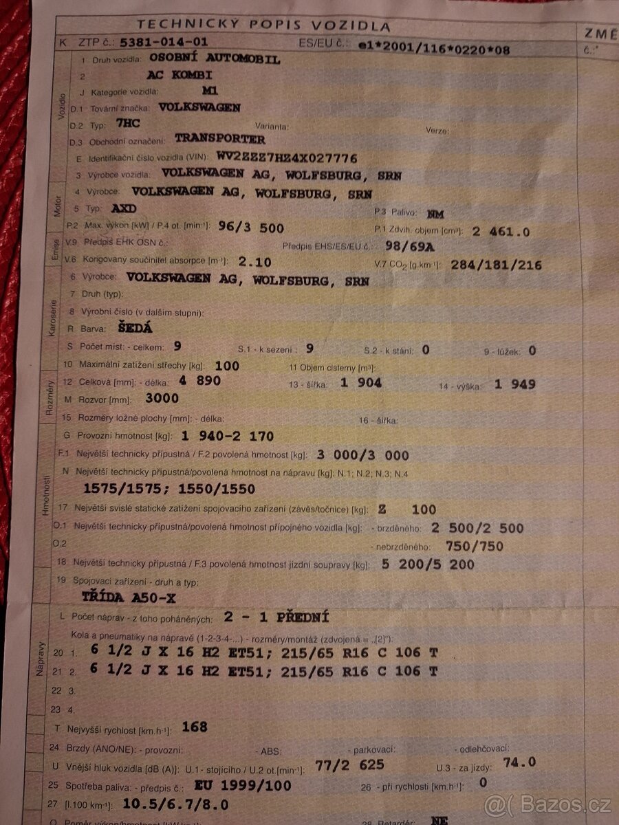 Vw transporter t5 - 5