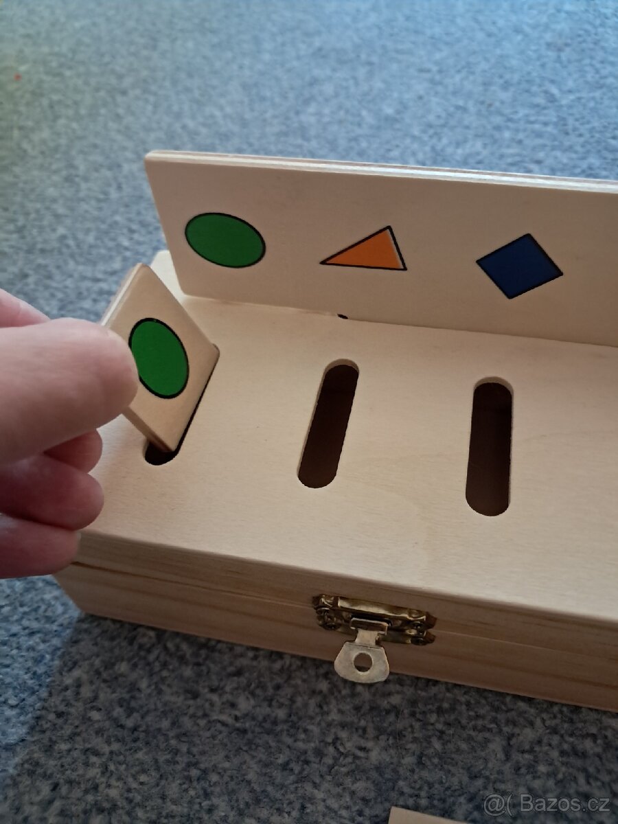 Nová didaktická dřevěná vkládačka - 5