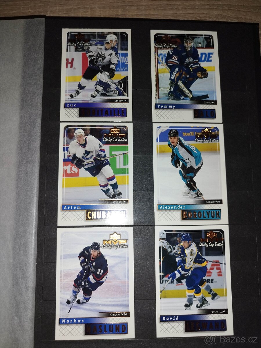 Hokejové kartičky Victory a MVP - 5