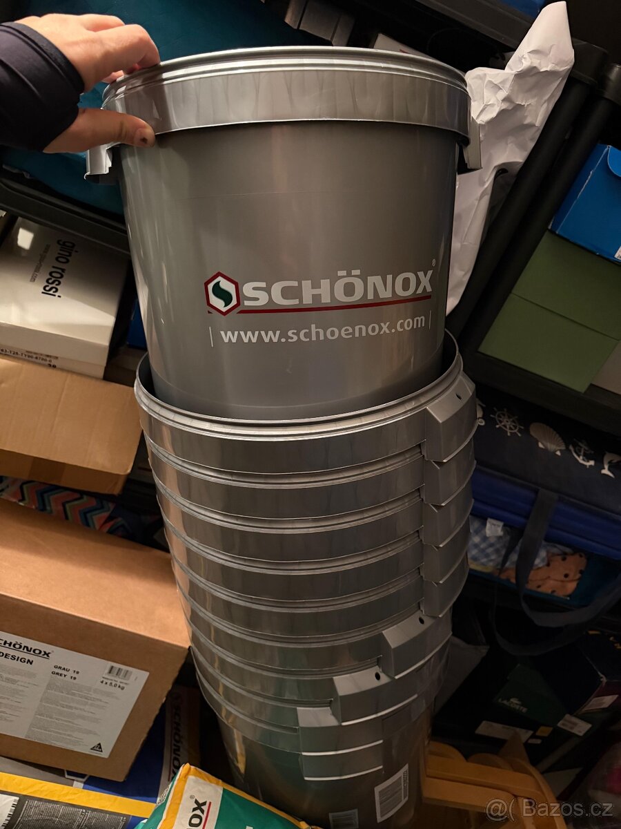Prodám sadu profesionálních stavebních materiálů SCHÖNOX - 5