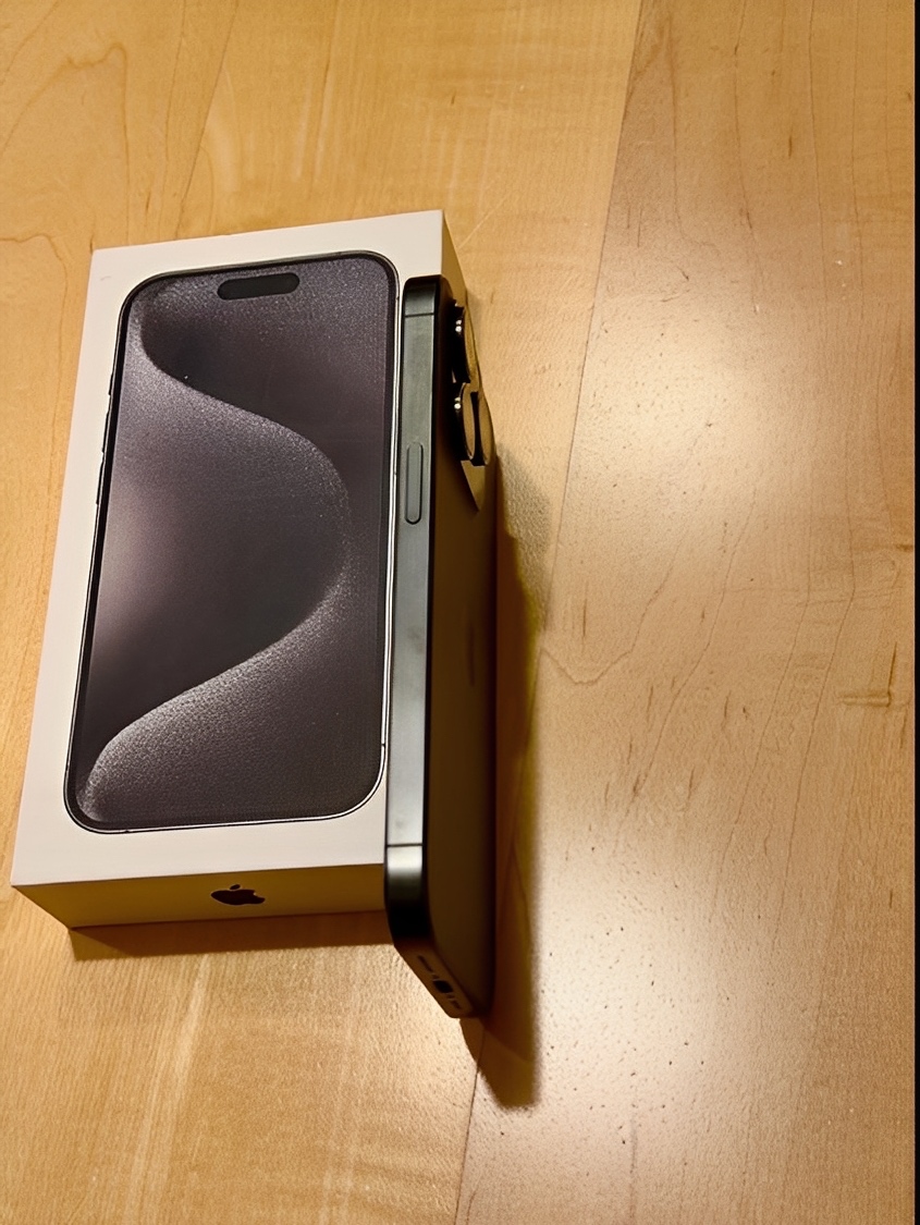 iPhone 15 Pro Černý Titan BATERIE 100% TOP - 5