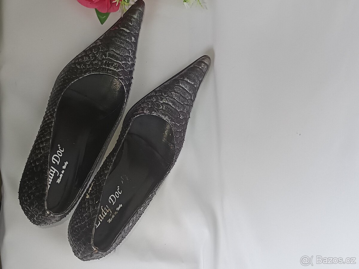 Kožené lodičky - 5